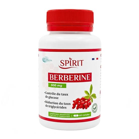 SPIRIT BERBERINE 500MG 60GL